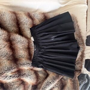 Zara Black Skater Skort